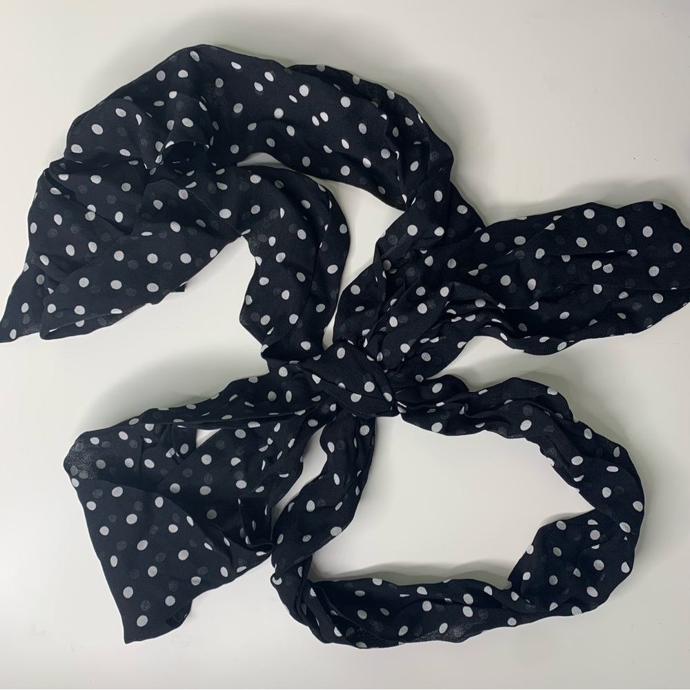 J. Crew Crewcuts Polka Dot Headband Scarf